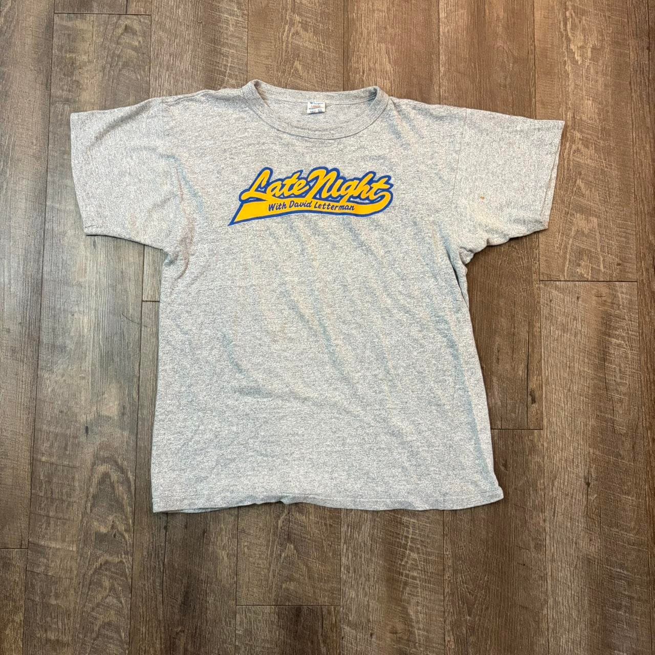 vintage 90s david letterman show